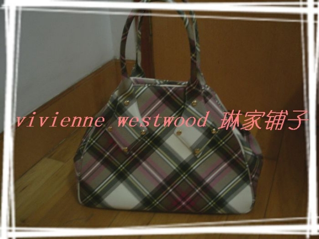 Vivienne Westwood 高品质 PVC蘇格蘭保齡球小号包